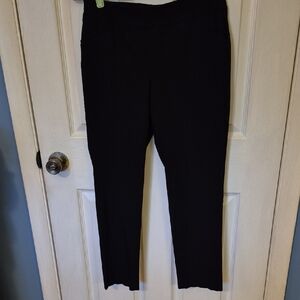 Talbots Women's Classic Black Cropped Pants